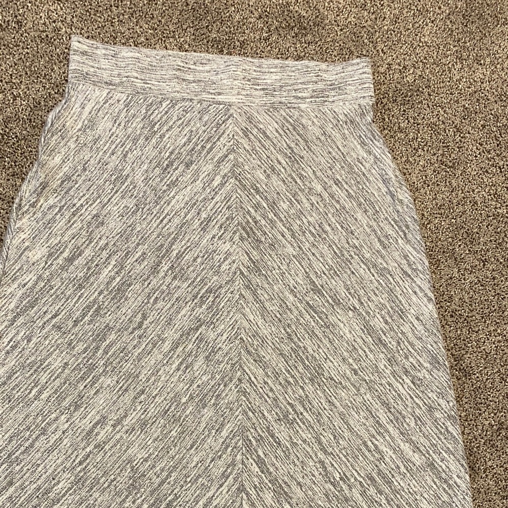 Lou & Grey Long Gray Women's Skirt